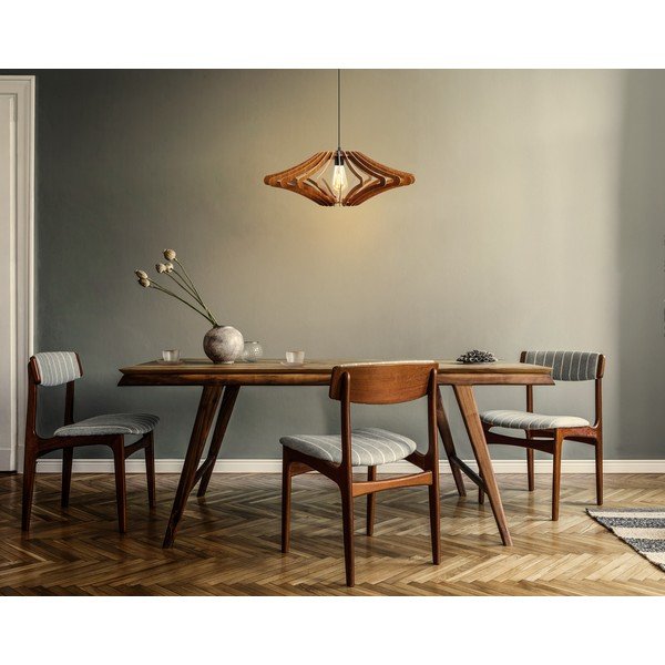 Natúr színű függőlámpa ø 47 cm – Opviq lights-image-2