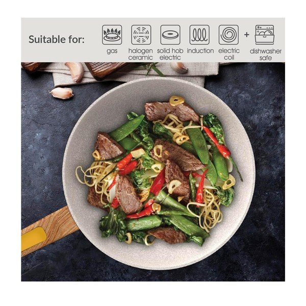 Serpenyő kerámia felülettel ø 24 cm Signature Range – Cooksmart ®-image-3