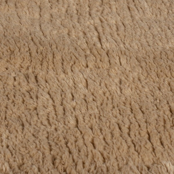 Barna szintetikus szőrme szőnyeg 160x230 cm Faroe Wool Look Fur – Flair Rugs-image-3