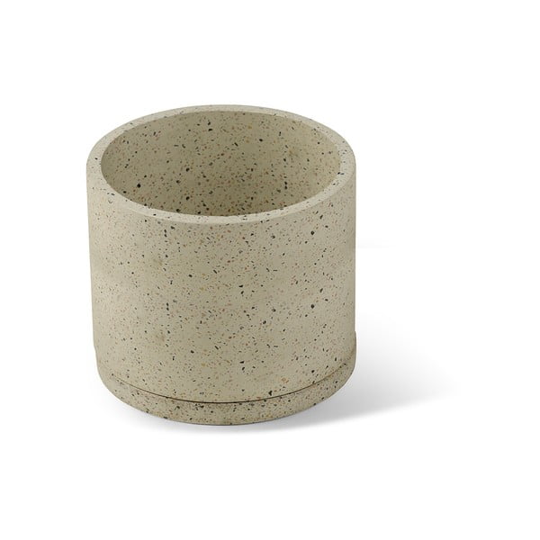 Terrazzo fehér kerti virágcserép, ø 26 cm - Bonami Selection-image-2