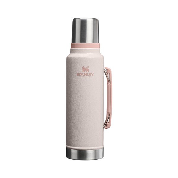 Világos rózsaszín rozsdamentes acél termosz 1,4 l Legendary Classic Bottle Hammertone Rose Quartz – Stanley