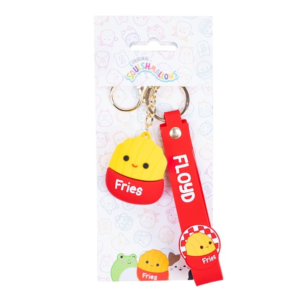 Piros kulcstartó Fizz Floyd – SQUISHMALLOWS-image-2