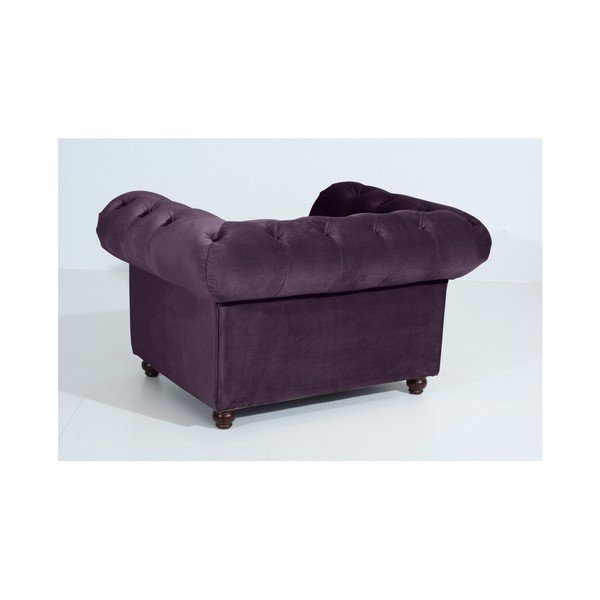 Orleans Velvet lila fotel - Max Winzer-image-3