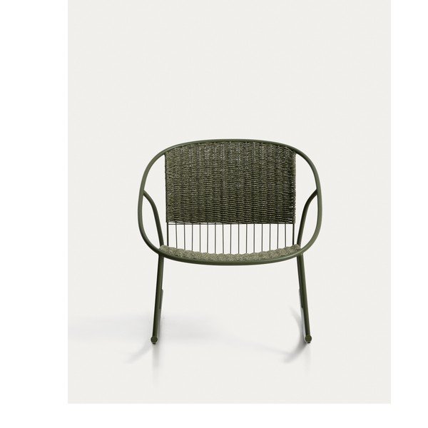 Zöld kerti fotel Atrani – Kave Home-image-3