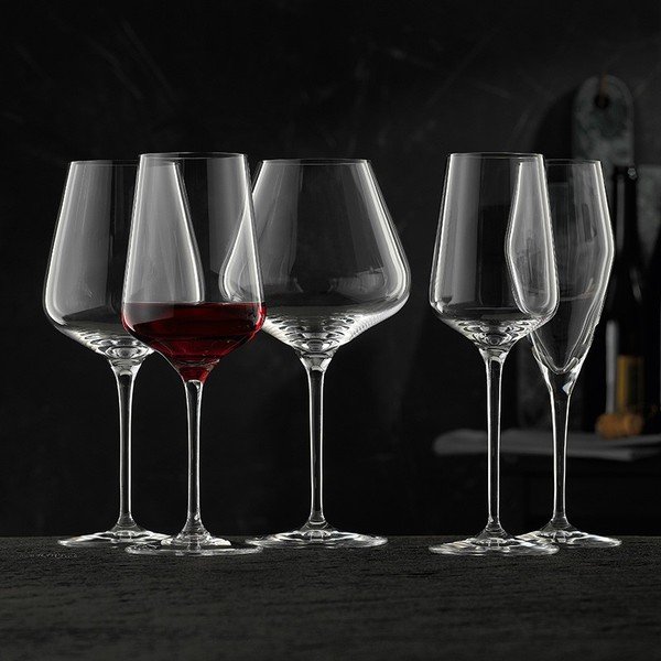 ViNova Glass Champagne 4 db kristályüveg pezsgős pohár, 280 ml - Nachtmann-image-1