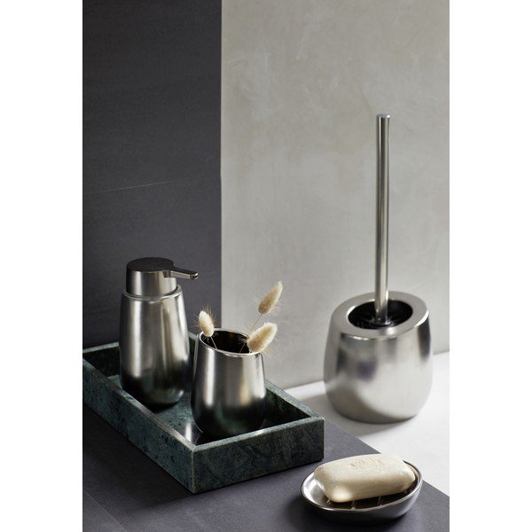 Rai Chrome kerámia WC-kefe - Wenko-image-2