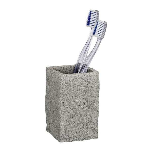Granite szürke fogkefetartó pohár - Wenko
