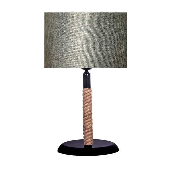Rope asztali lámpa barna lámpabúrával - Kate Louise