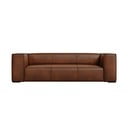 Konyakbarna bőr kanapé 227 cm Madame – Windsor & Co Sofas