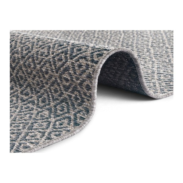 Bloom Croix kék kültéri/beltéri szőnyeg, 140 x 200 cm - Elle Decoration-image-2