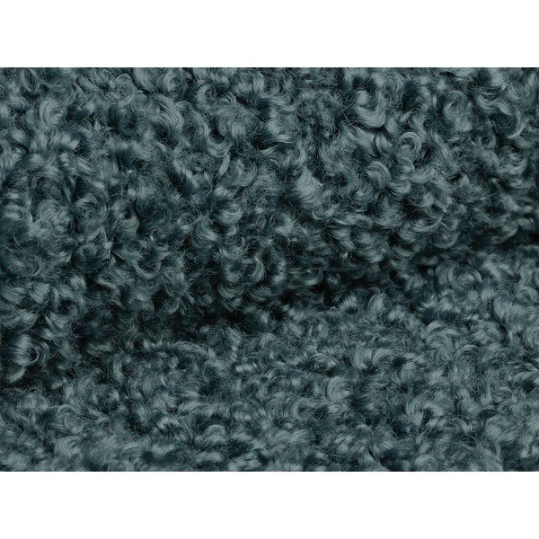 Petróleum színű buklé puff Dia – Micadoni -image-2