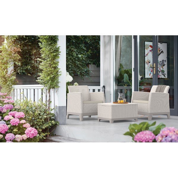 Műanyag kerti dohányzóasztal 52x75 cm Scandi – Keter-image-1