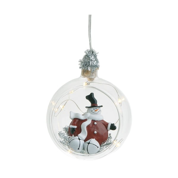 Rachel labda formájú, világító kerámia karácsonyi dekoráció - InArt