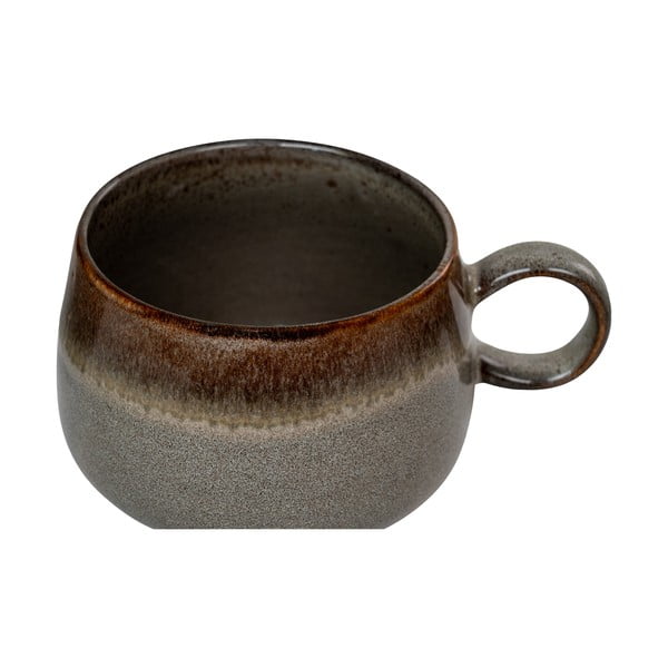 Szürke agyagkerámia bögre szett 4 db-os 500 ml Selma – House Nordic-image-4