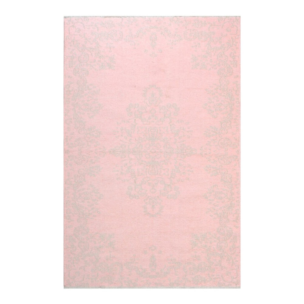 Halimod Danya krém-rózsaszín kétoldalú szőnyeg, 155 x 230 cm