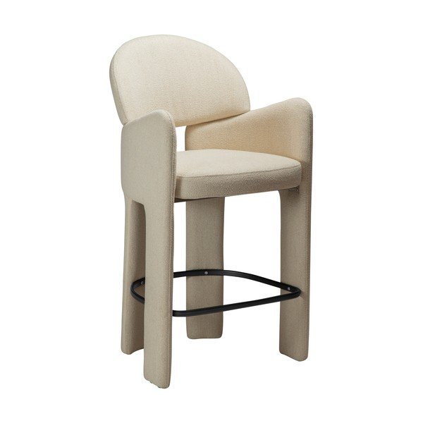 Bézs bárszék (ülésmagasság 68,5 cm) Aole – DAN-FORM Denmark