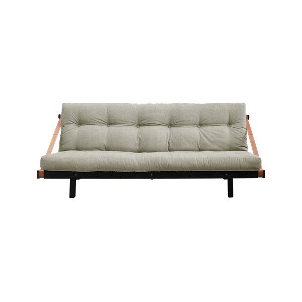 Jump Black/Linen kinyitható kanapé - Karup Design