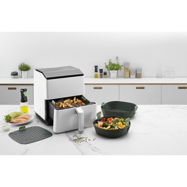 Szilikon sütőforma forrólevegős fritőzhöz 23x23 cm L – Lékué-image-4