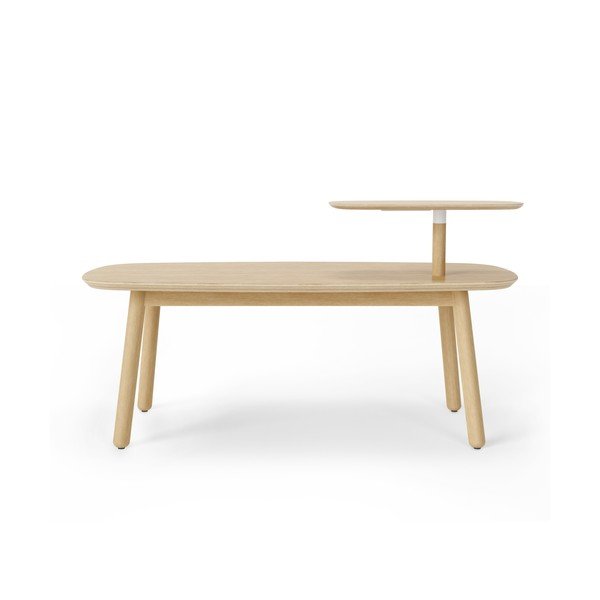 Natúr színű bükkfa dohányzóasztal 56x120 cm Swivo – Umbra-image-4