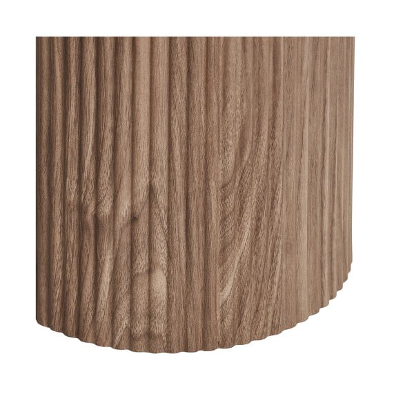 Bézs-natúr színű konzolasztal márvány dekoros asztallappal 40x120 cm Athens – House Nordic-image-4