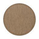 Natúr színű kerek kültéri-beltéri szőnyeg ø 160 cm Giza 1410 – Ayyildiz Carpets