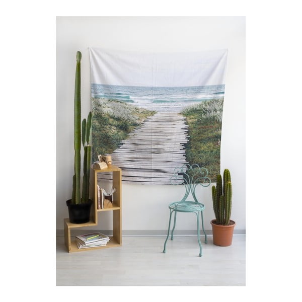 Beach Way mikroszálas faliszőnyeg, 140 x 140 cm - Really Nice Things-image-1