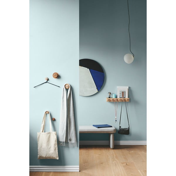 Wood 3 db-os sötét tölgyfa fali akasztó szett - LEGO®-image-2