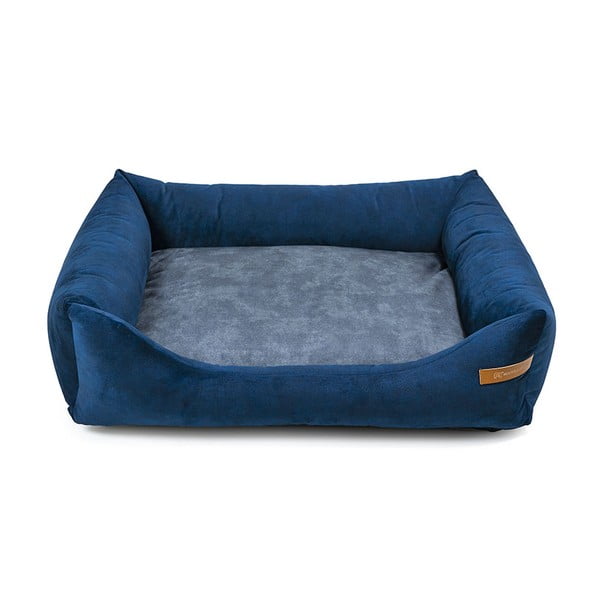 Kék-sötétszürke fekhely kutyáknak 85x105 cm SoftBED Eco XL – Rexproduct