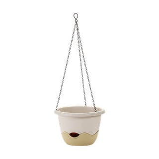 Mareta fehér függő önöntöző virágcserép, hosszúság 30 cm - Plastia