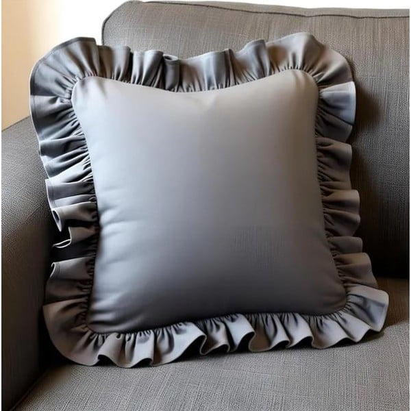 Pamutkeverék párnahuzat 40x40 cm Ruffled – Mila Home