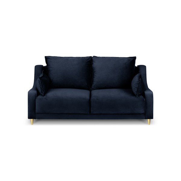 Pansy sötétkék kanapé, 150 cm - Mazzini Sofas-image-2
