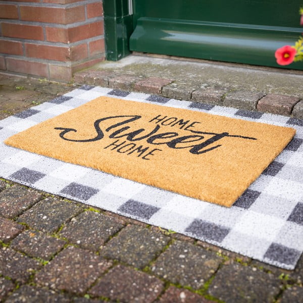 Kókuszrost lábtörlő 40x60 cm Home Sweet Home - Esschert Design-image-2