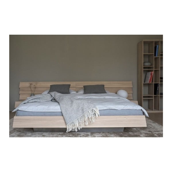 Tatran tömör tölgyfa ágy, 160 x 200 cm - Javorina-image-1
