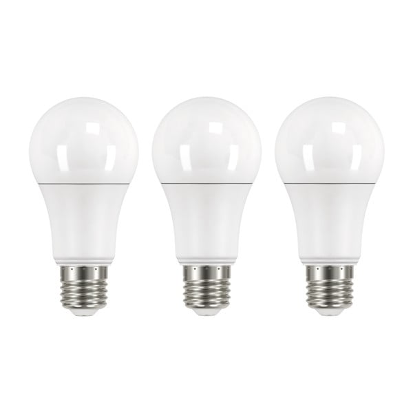 Classic Warm White 3 db LED izzó, A60, WW, 13,2W E27 - EMOS