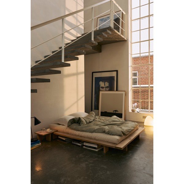 Barna borovi fenyő éjjeliszekrény Japan – Karup Design-image-4