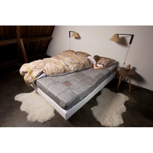 Le-Trottoir pamut lepedő, 90 x 200 cm - Snurk-image-1