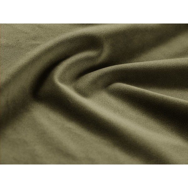 Khaki bársony (U alakú) moduláris sarokkanapé Jodie – Micadoni -image-3