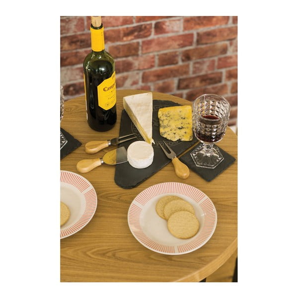 Szervírozó vágódeszka sajthoz, 3 késsel – Premier Housewares-image-1