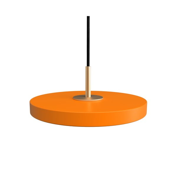 Narancssárga LED függőlámpa fém búrával ø 15 cm Asteria Micro – UMAGE
