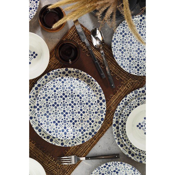 Dots 24 db-os porcelán étkészlet - Kütahya Porselen-image-1