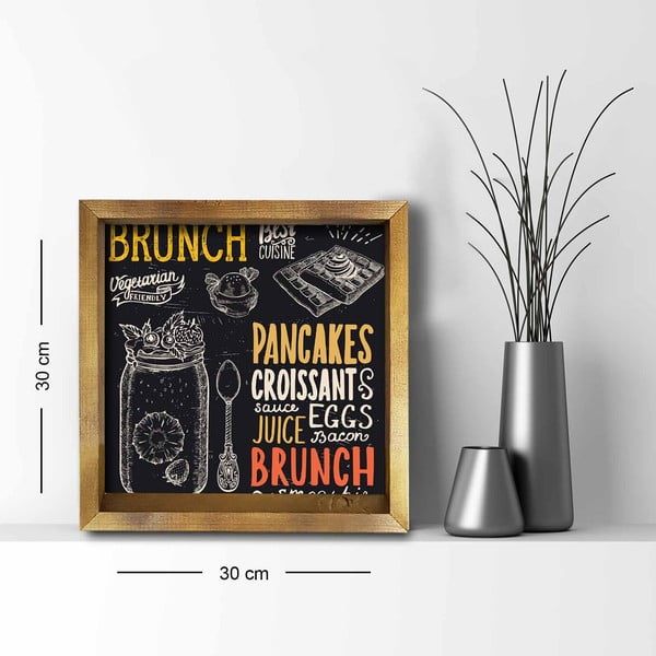 Kép 30x30 cm Brunch – Wallity-image-1
