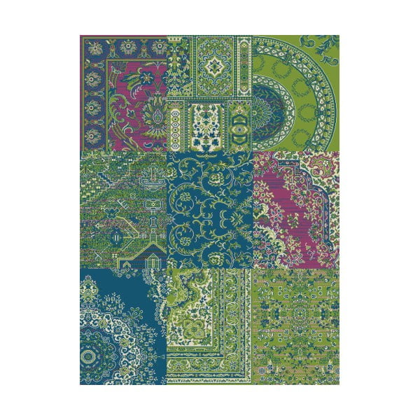 Prime Pile Pile zöld-kék szőnyeg, 190 x 280 cm - Hanse Home