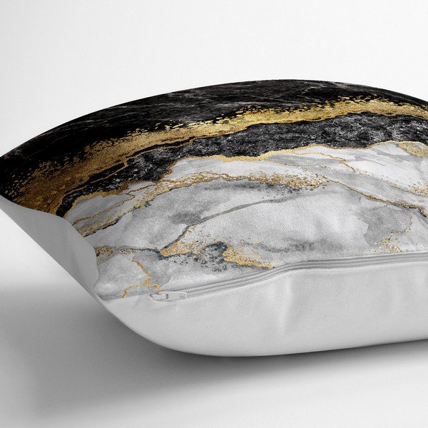 Dark Marble pamut keverék párnahuzat, 70 x 70 cm - Minimalist Cushion Covers-image-1