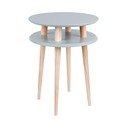 UFO sötétszürke tárolóasztal, ⌀ 45 cm - Ragaba