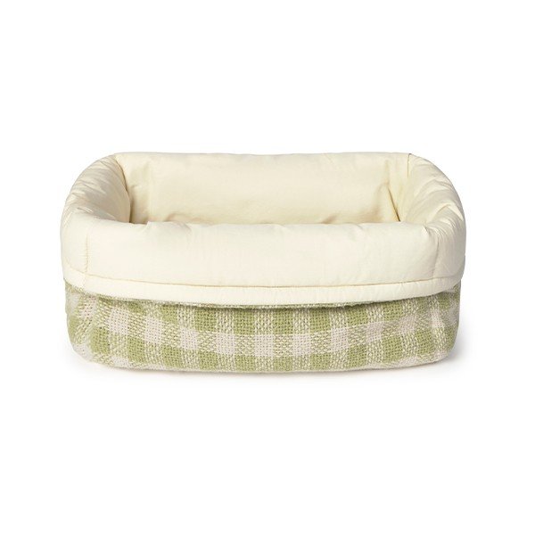 Világoszöld textil játéktároló kosár 30x20x20 cm Swan Matcha – Lorena Canals-image-3