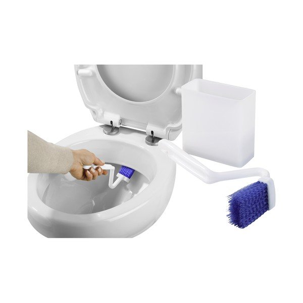 Fehér műanyag WC-kefe - Maximex-image-3