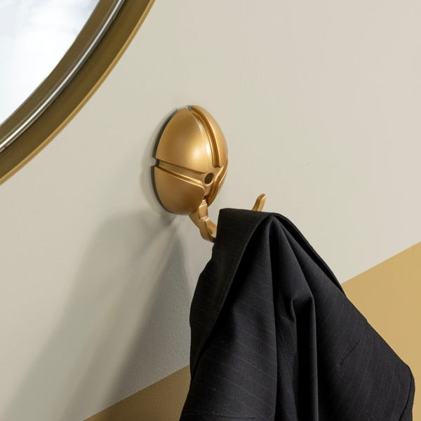 Aranyszínű fali műanyag akasztó Tick – Spinder Design-image-4