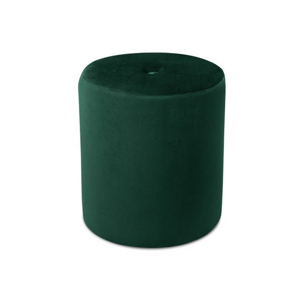 Fiore zöld puff, ⌀ 40 cm - Mazzini Sofas-image-2