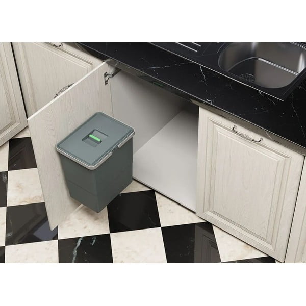 Beépíthető műanyag szemetes 18 l Easy - Elletipi-image-1