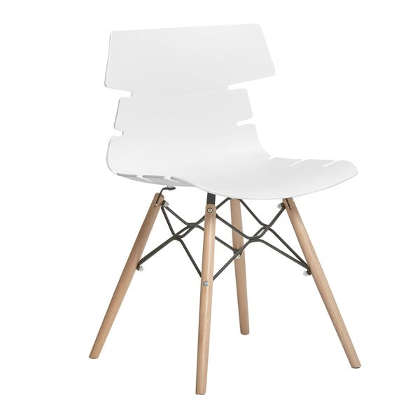 Iris 4 részes fehér étkezőszék szett - Marckeric-image-2